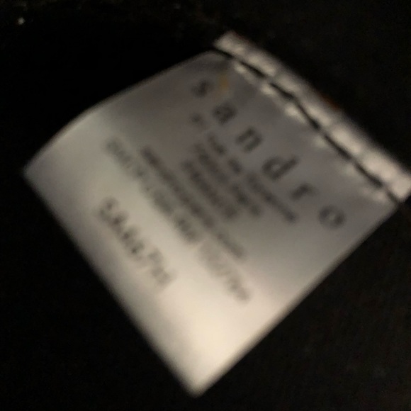 Sandro faux fur and leather purse - Picture 6 of 6